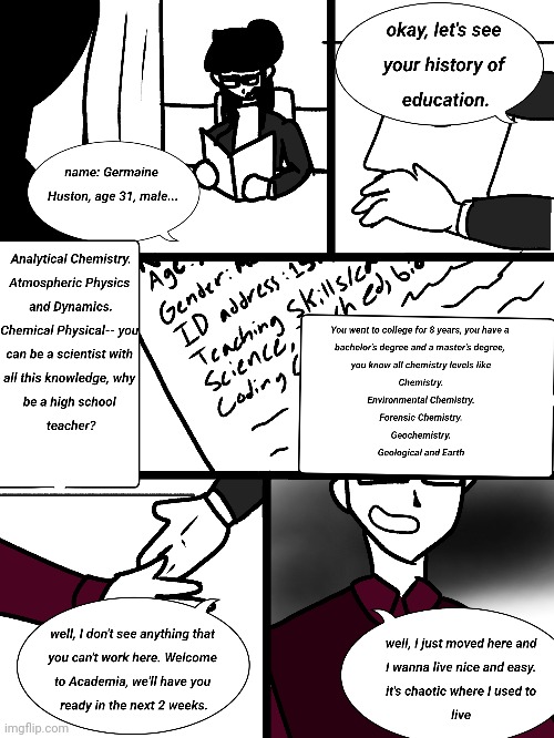 A side story for 결함, heck, call it lore | made w/ Imgflip meme maker