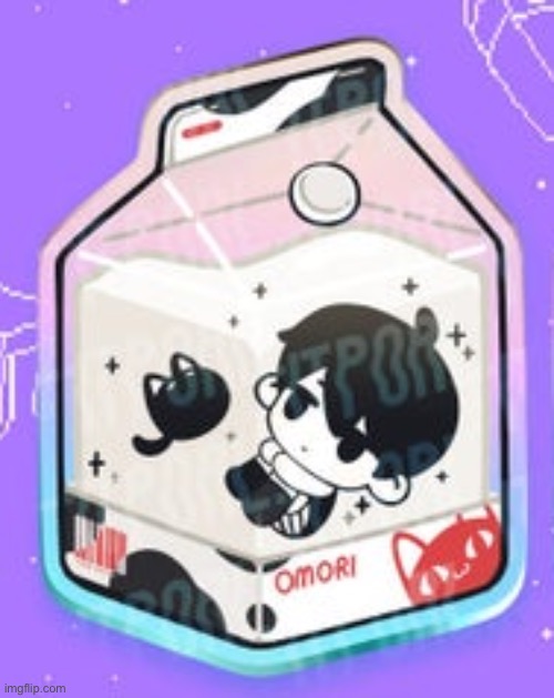 Omori milkbox | image tagged in omori milkbox | made w/ Imgflip meme maker