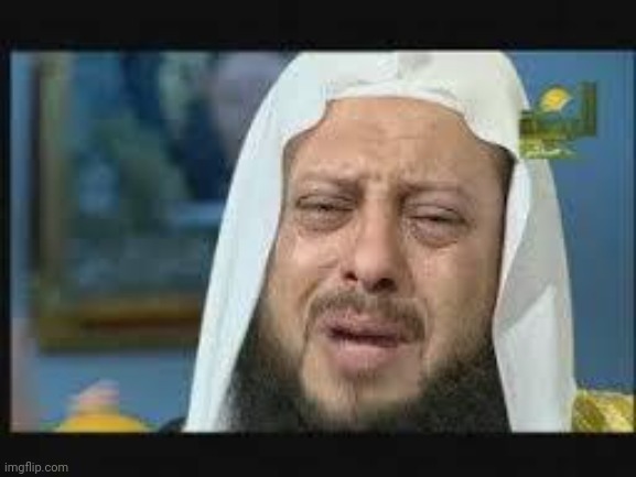 Crying Muslim | image tagged in crying muslim | made w/ Imgflip meme maker