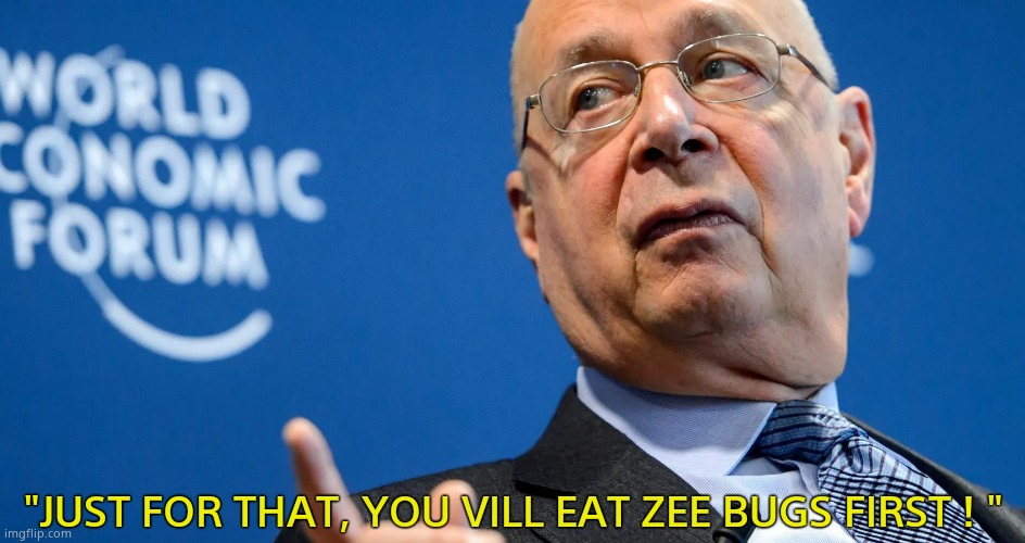 "JUST FOR THAT, YOU VILL EAT ZEE BUGS FIRST ! " | made w/ Imgflip meme maker