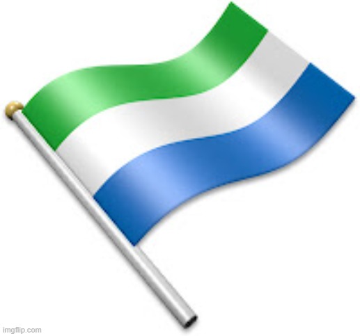 sierra leone flag icon | image tagged in sierra leone flag icon | made w/ Imgflip meme maker