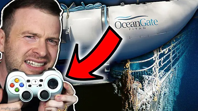 German youtuber plays mario kart with submarine controller | made w/ Imgflip meme maker
