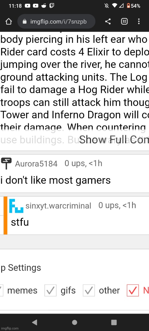 Stfu | image tagged in stfu | made w/ Imgflip meme maker