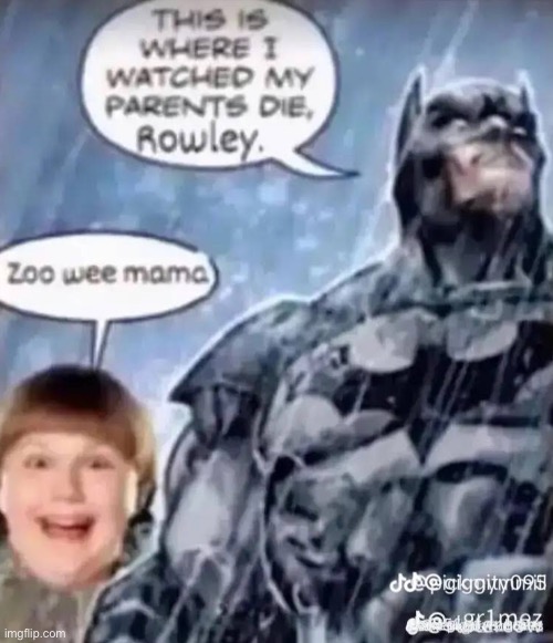 High Quality Zoo wee mama! Blank Meme Template