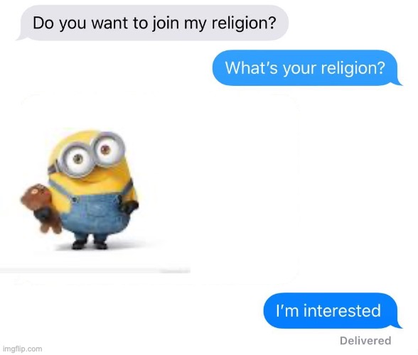 Bob | image tagged in whats your religion | made w/ Imgflip meme maker