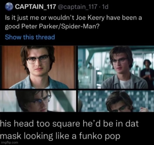 #2,471 | image tagged in insults,spiderman,spider man,funko pop,actors,square | made w/ Imgflip meme maker