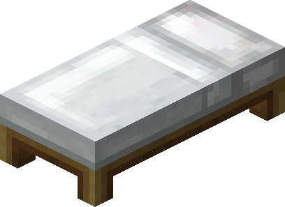 High Quality Minecraft bed Blank Meme Template