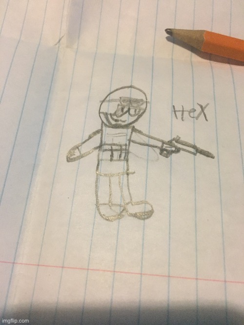 The beginning of HEX | image tagged in drawing,us military | made w/ Imgflip meme maker