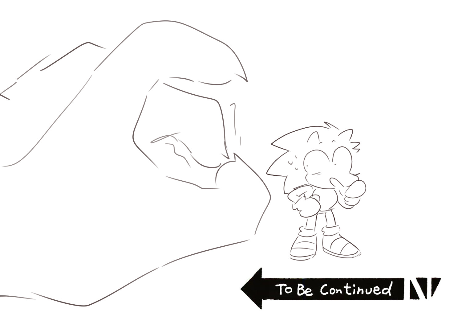 sonic to be continued Blank Meme Template