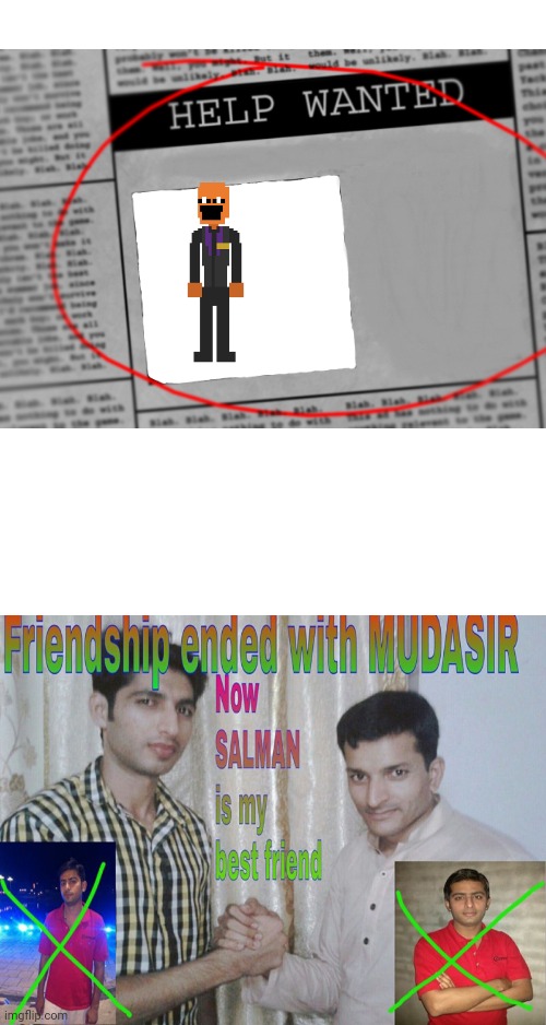 image tagged in friendship ended | made w/ Imgflip meme maker