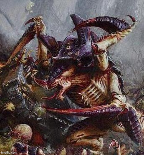 Tyranid Feast | image tagged in tyranid feast | made w/ Imgflip meme maker