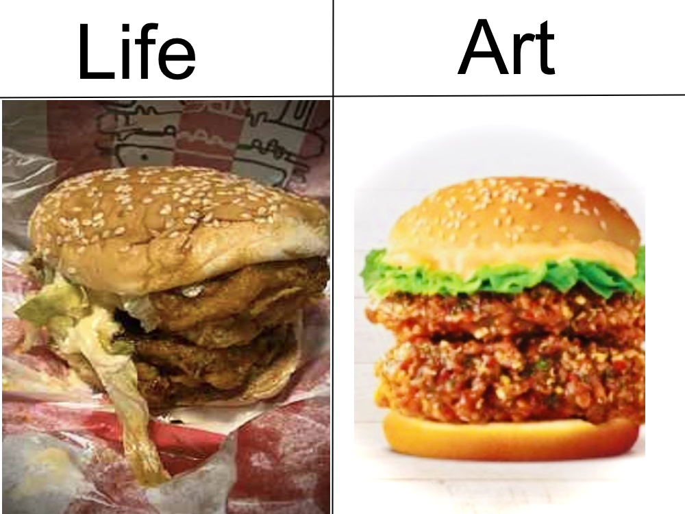 Life & Art Blank Meme Template