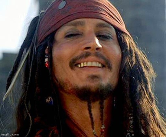Jack Sparrow laugh | image tagged in jack sparrow laugh | made w/ Imgflip meme maker
