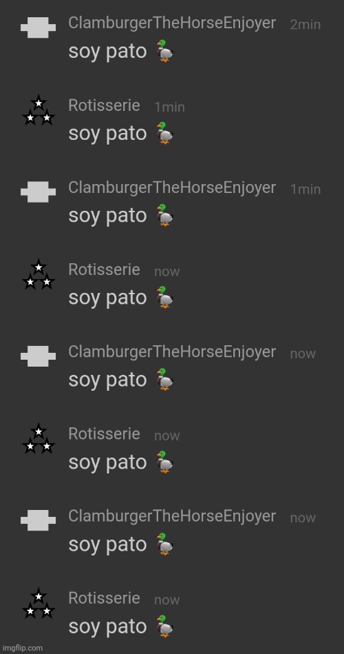 soy pato :duck: | made w/ Imgflip meme maker