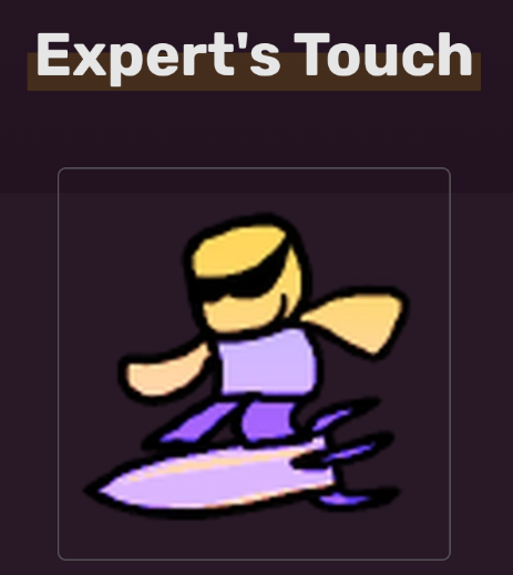 High Quality Expert's Touch Blank Meme Template