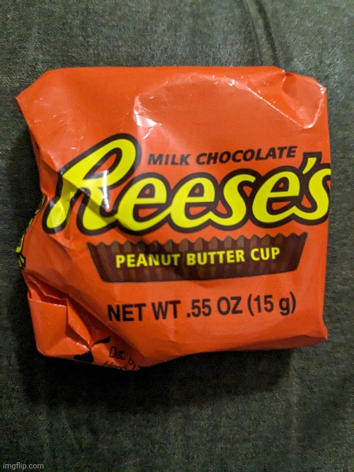 Abandoned Reese's milk chocolate peanut butter cup for sale- $0.25 Ask for more photos | image tagged in stay blobby | made w/ Imgflip meme maker