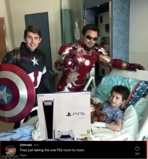#2,512 | image tagged in comments,funny,sad,ps5,avengers,hospital | made w/ Imgflip meme maker
