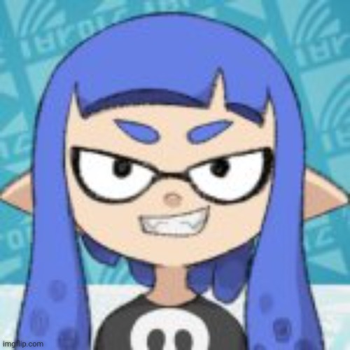 Skatez as a normal splatoon character | made w/ Imgflip meme maker