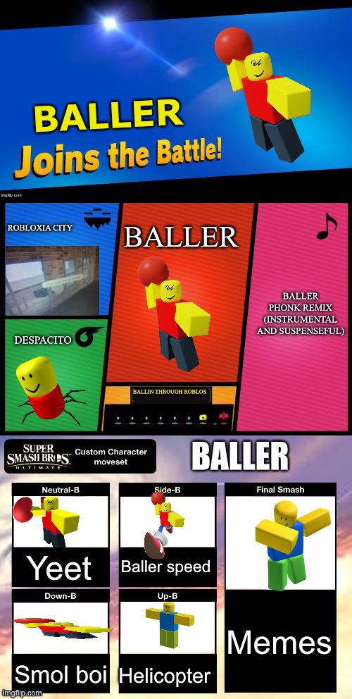 ROBLOX BALLER BATTLES 