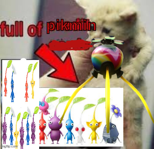 Full of pikmin | pikmin | image tagged in pikmin,onion,pikmin 3 | made w/ Imgflip meme maker