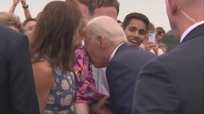 High Quality Biden Nibble Blank Meme Template