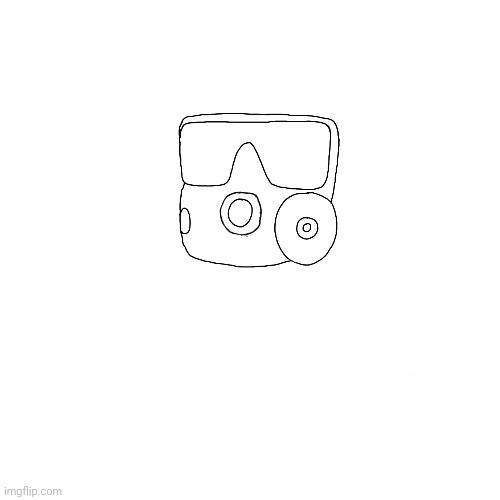 This is very unfinished but I'm drawing Epsilon-11 Commander with the Gas Mask | made w/ Imgflip meme maker