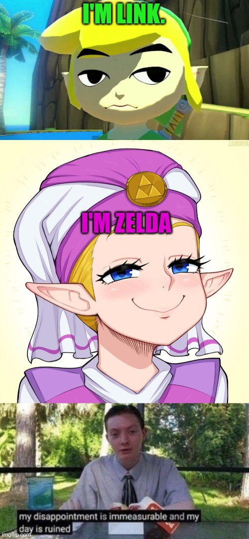 Zelda Meme Generator Template