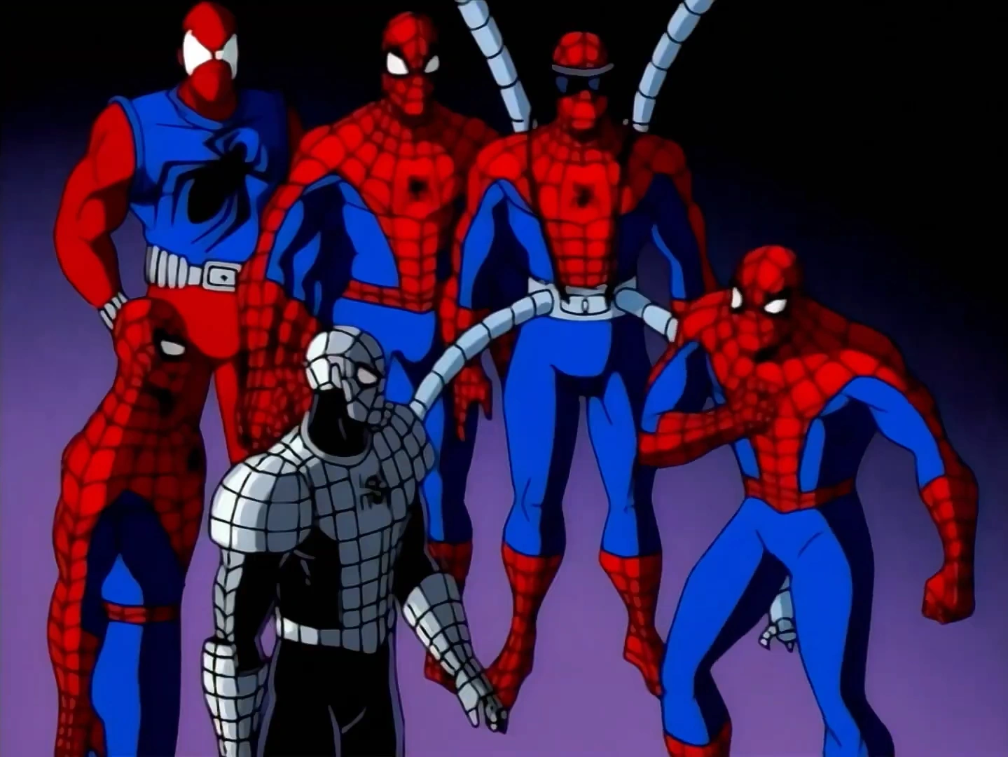 Multiverse Spider-Man 90's Blank Meme Template