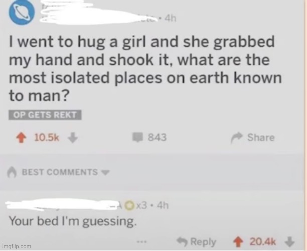 #2,549 | image tagged in roasts,insults,dissapointed,girls,isolation,bed | made w/ Imgflip meme maker