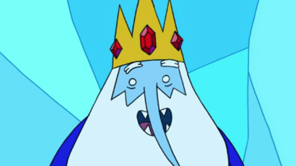 High Quality The Ice King's Backstory From Adventure Time Explained Blank Meme Template