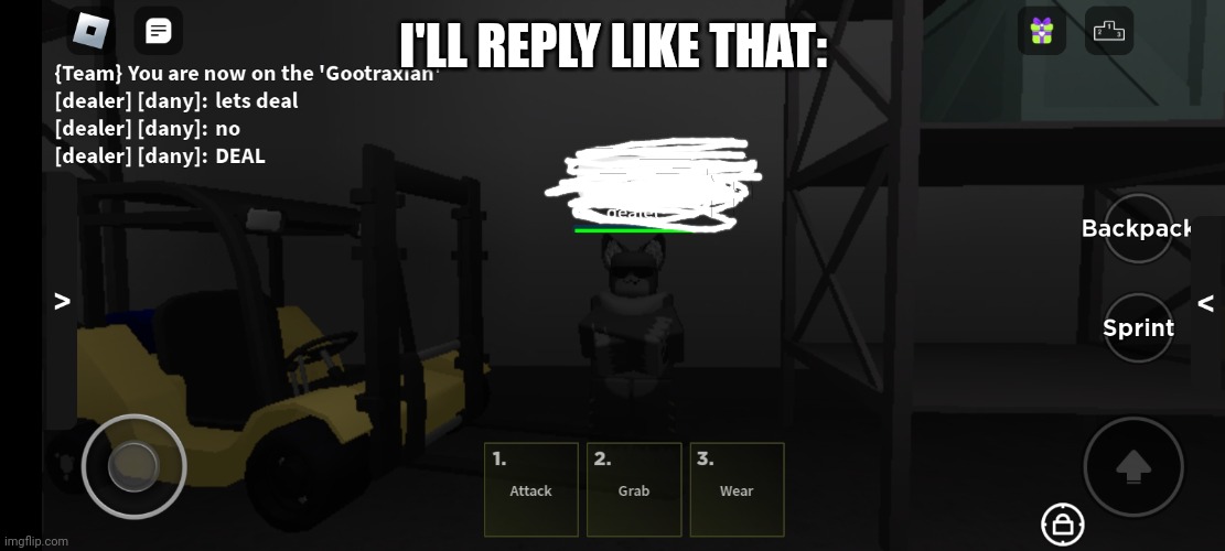 I'LL REPLY LIKE THAT: | made w/ Imgflip meme maker