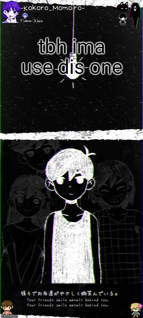 omori not on gamepass?!?! Unacceptable | tbh ima use dis one | image tagged in kokoro's omori blackspace temp thx spartan | made w/ Imgflip meme maker