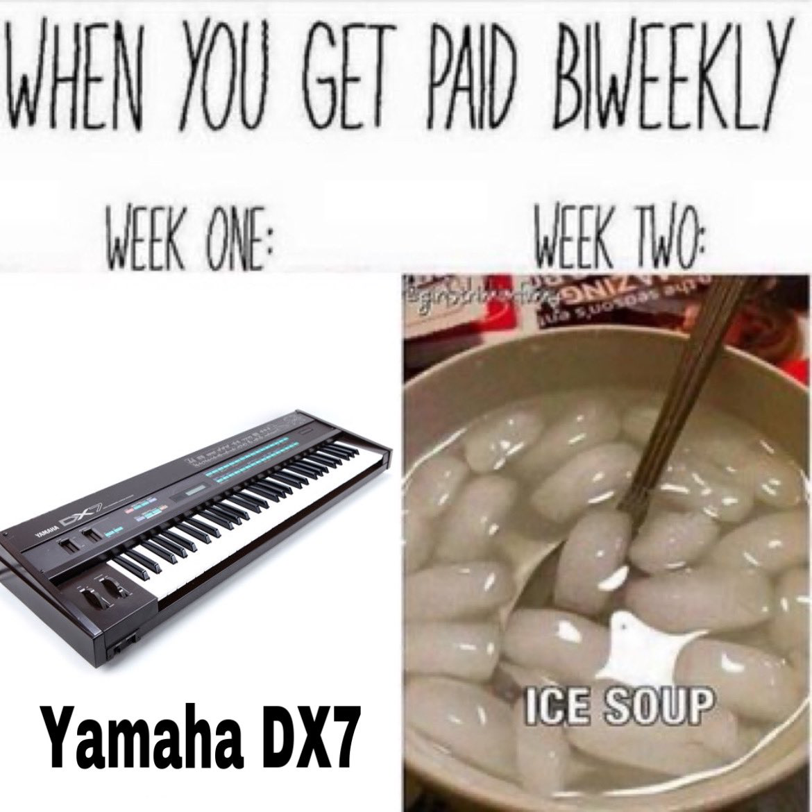 High Quality When you get paid biweekly Blank Meme Template