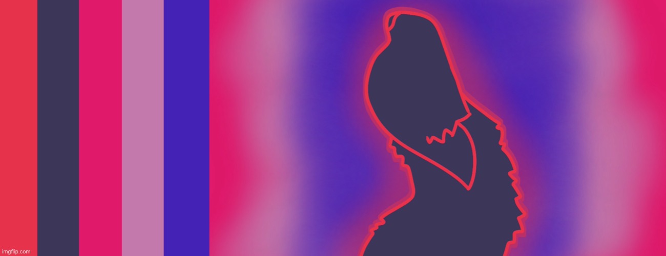 Mine of the second pallet. I swear it’s a coincidence that it’s bi colors lol- | made w/ Imgflip meme maker