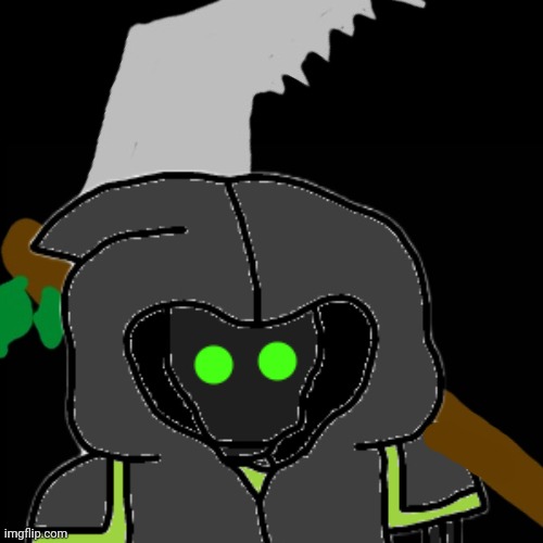 Made Mors Scythe transparent | made w/ Imgflip meme maker