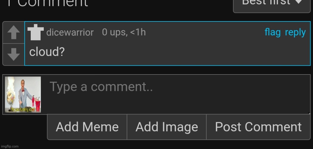 made w/ Imgflip meme maker