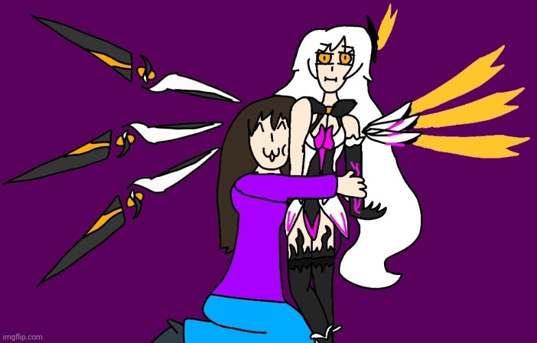 Herrscher of the Void appreciation (i was too lazy to add shading) | image tagged in drawing,honkai impact 3rd,sirin,mihoyo | made w/ Imgflip meme maker