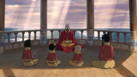 Korra meditating Blank Meme Template