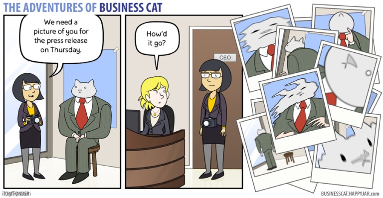 The Adventures of Business Cat #87 - Photo | made w/ Imgflip meme maker