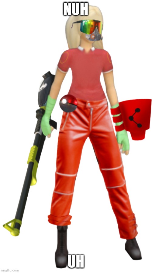 Nat tf2 | NUH UH | image tagged in nat tf2 | made w/ Imgflip meme maker