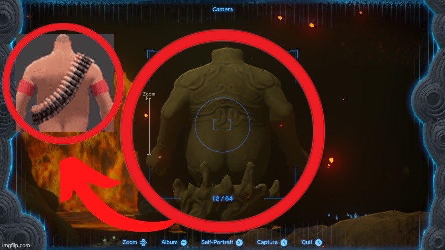 heavy sighting in tears of the kingdom | made w/ Imgflip meme maker