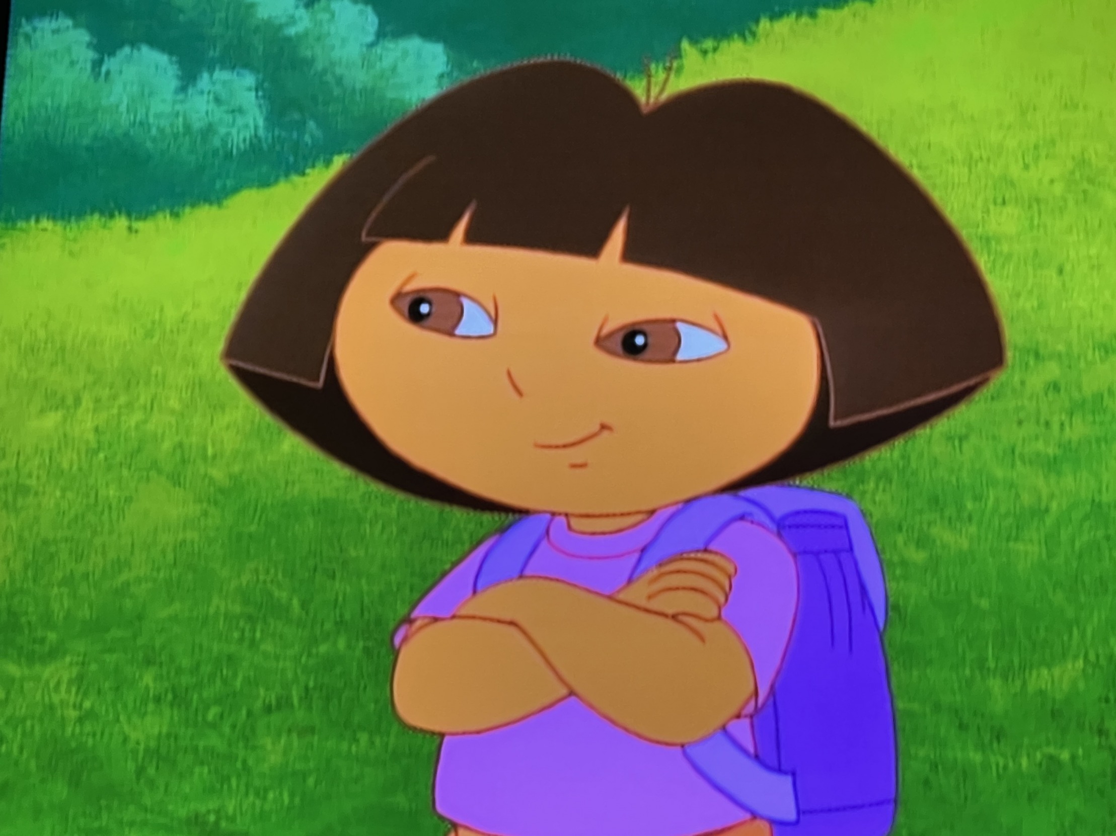 Smug Dora Blank Meme Template