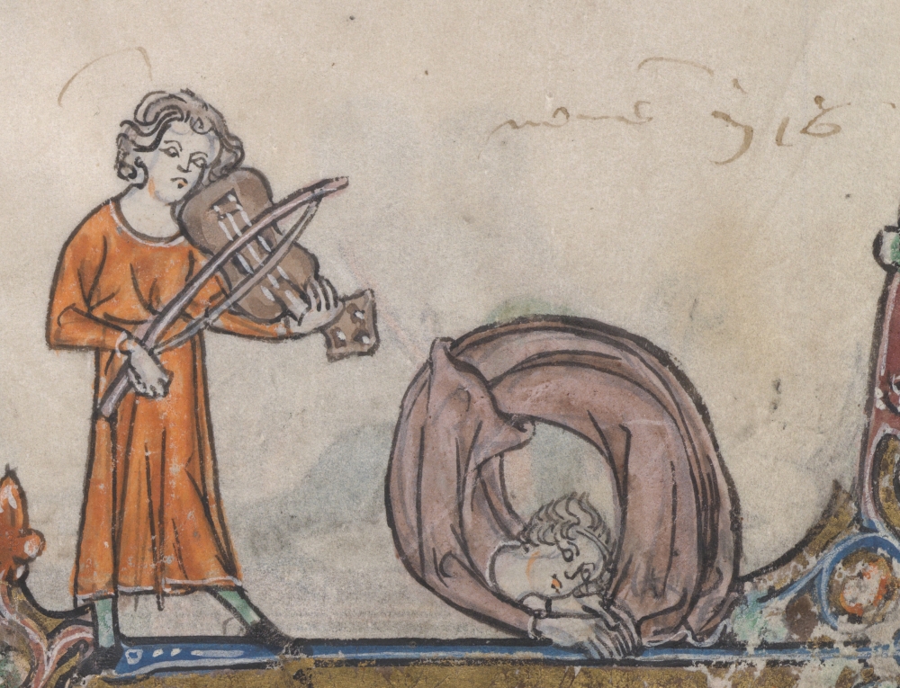 High Quality Medieval playing violin Blank Meme Template