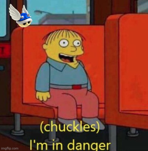 haha im in danger | image tagged in haha im in danger | made w/ Imgflip meme maker