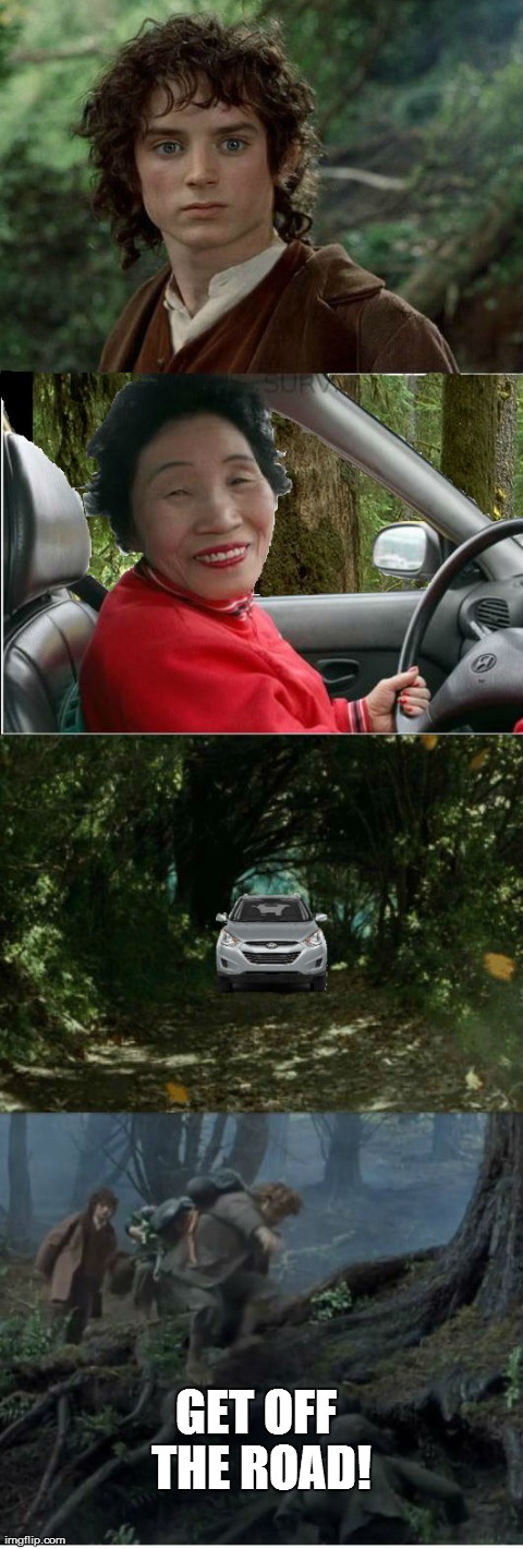 GET OFF THE ROAD! | made w/ Imgflip meme maker