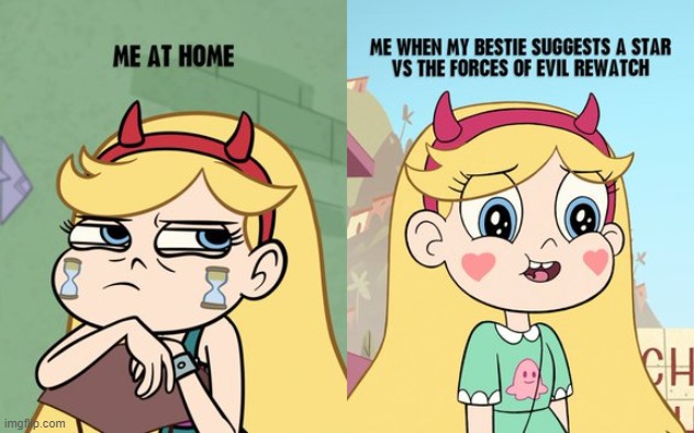 image tagged in star vs the forces of evil,memes | made w/ Imgflip meme maker