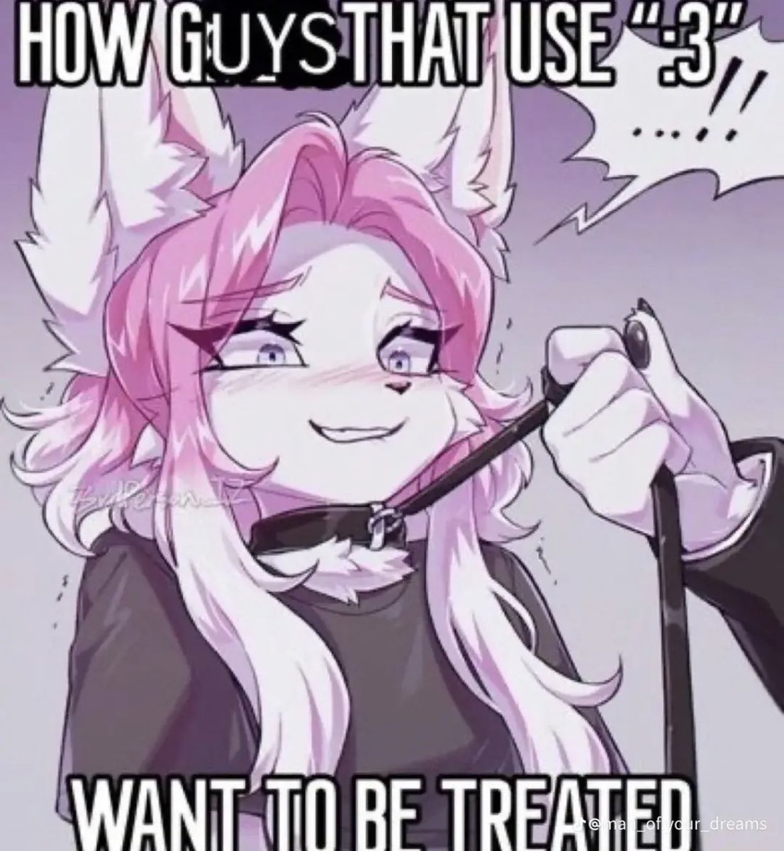 How guys want to be treated as a femboy Blank Meme Template