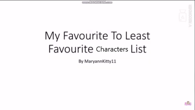 My Favorite Character Blank Meme Template
