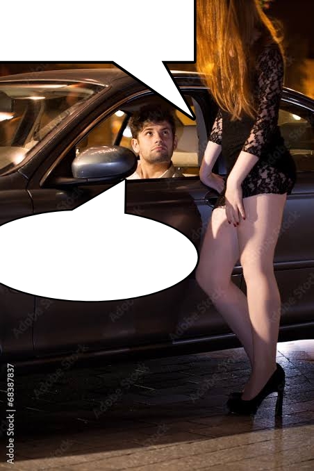 Guy talking to prostitute Blank Meme Template