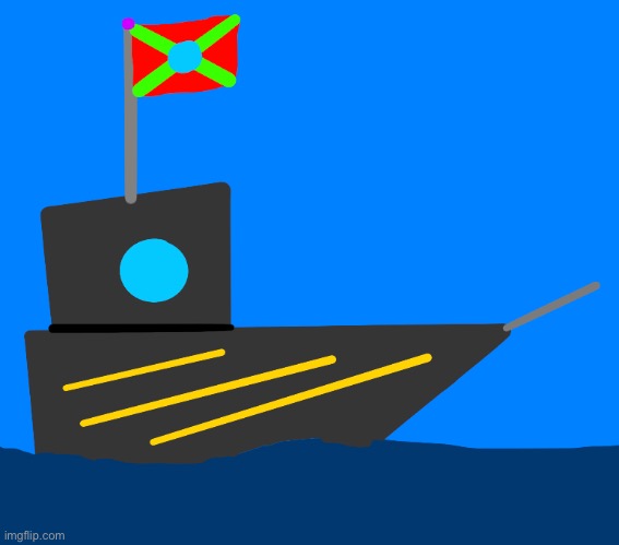 Yo guys I made a new ship, should it be a cannon ship? | made w/ Imgflip meme maker